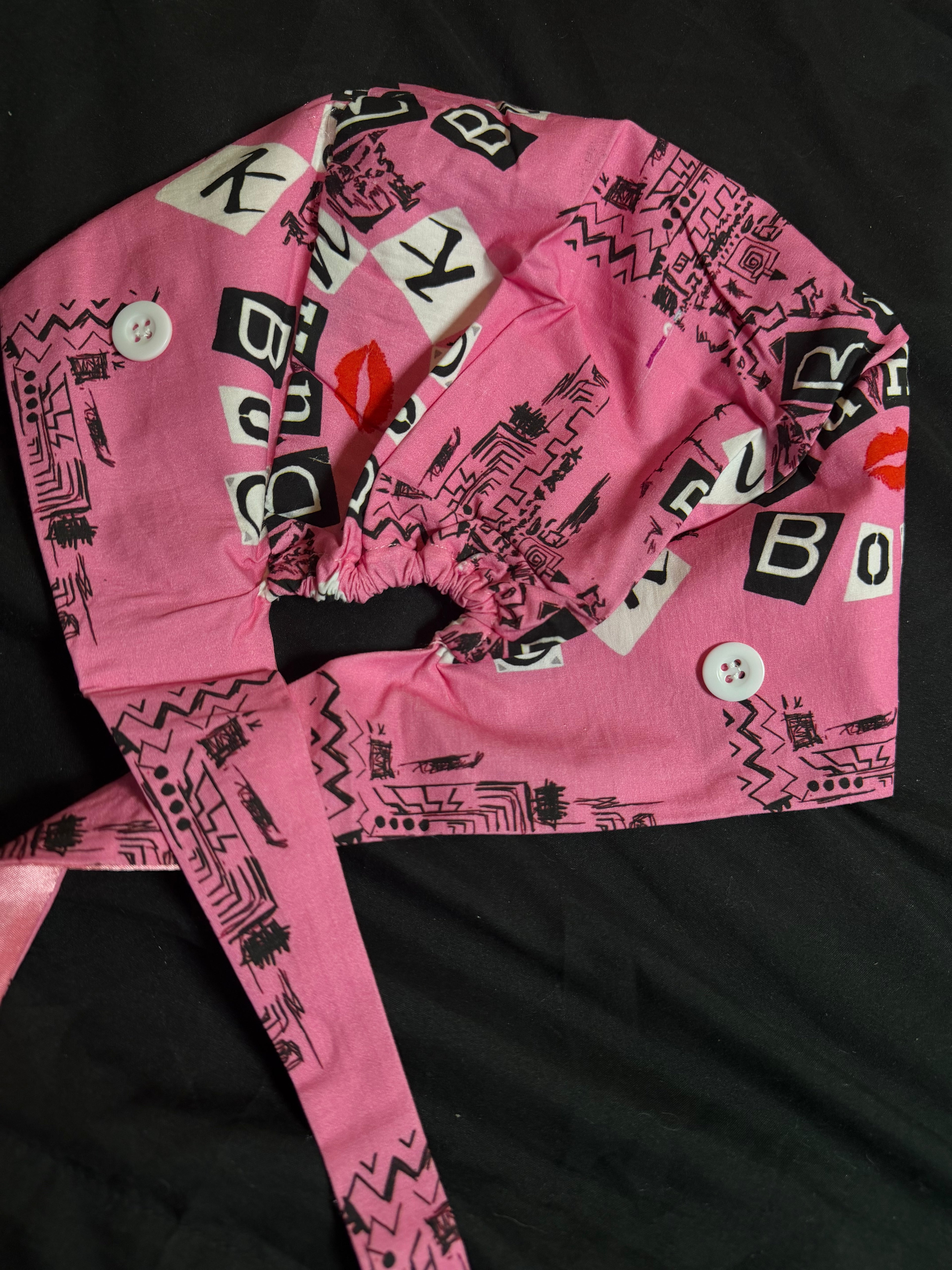 Mean Girls Satin Lined Scrub Cap