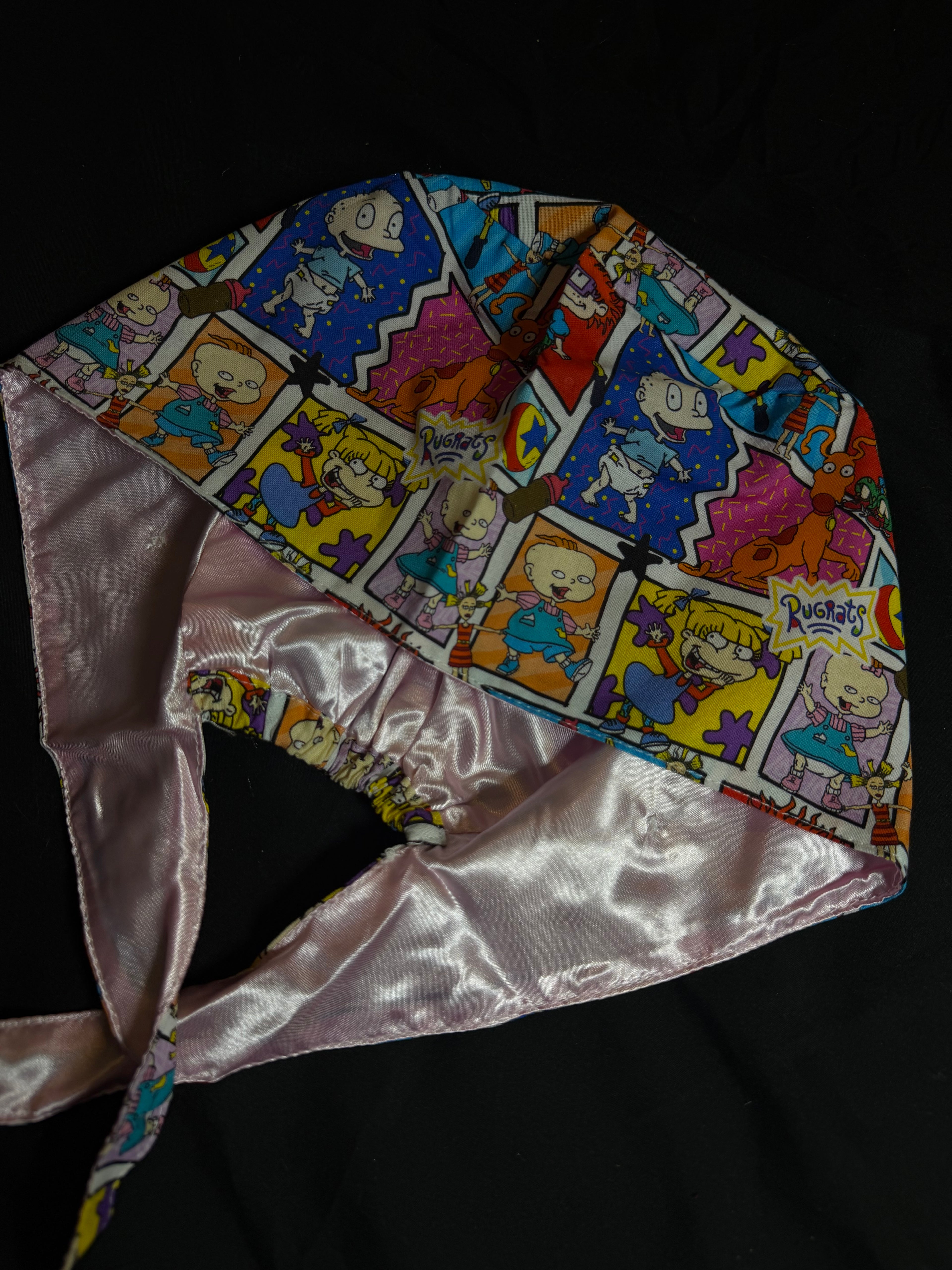 Rug Rats Satin Lined Scrub Cap