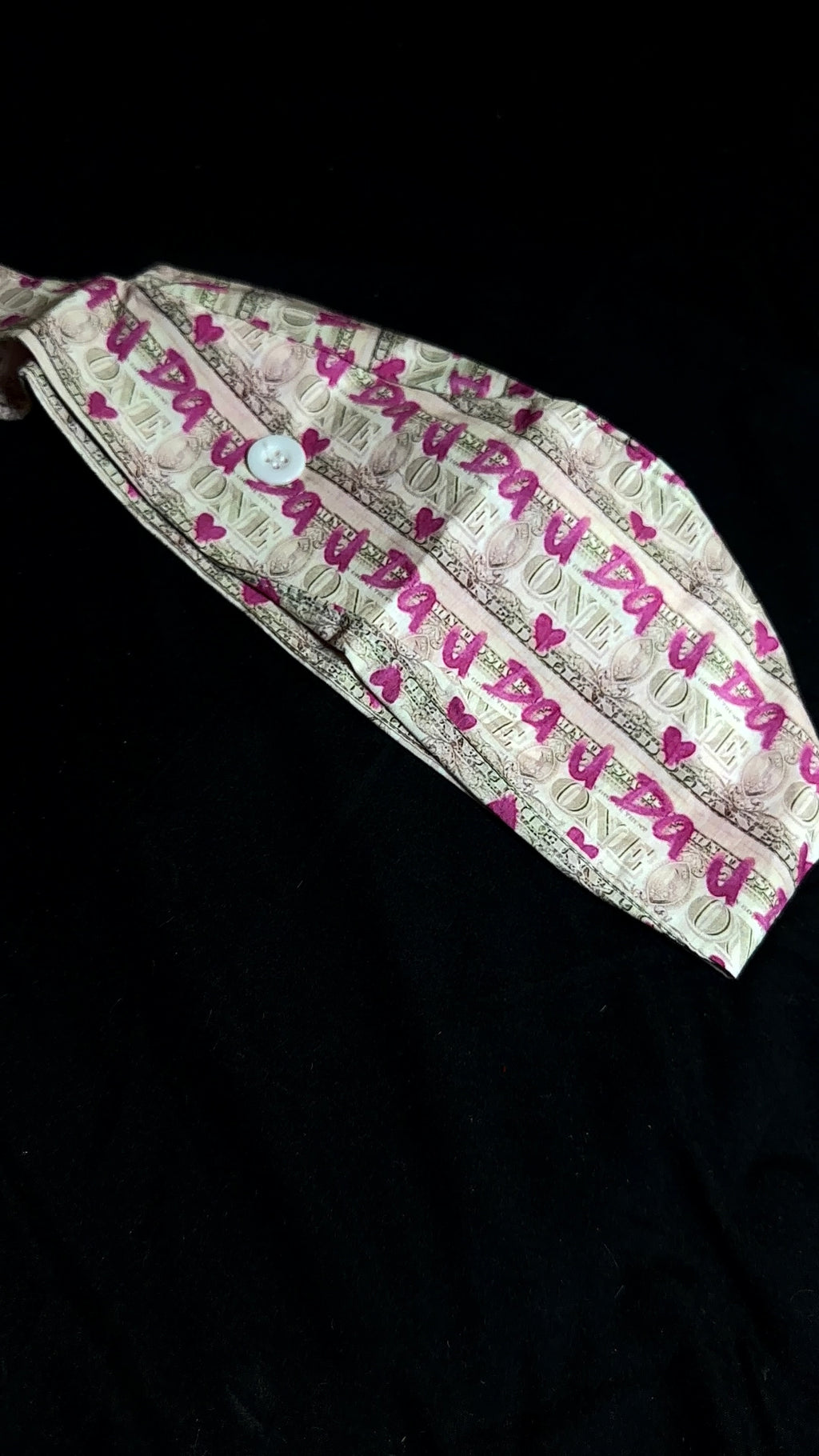 Money Satin Lined Scrub Cap