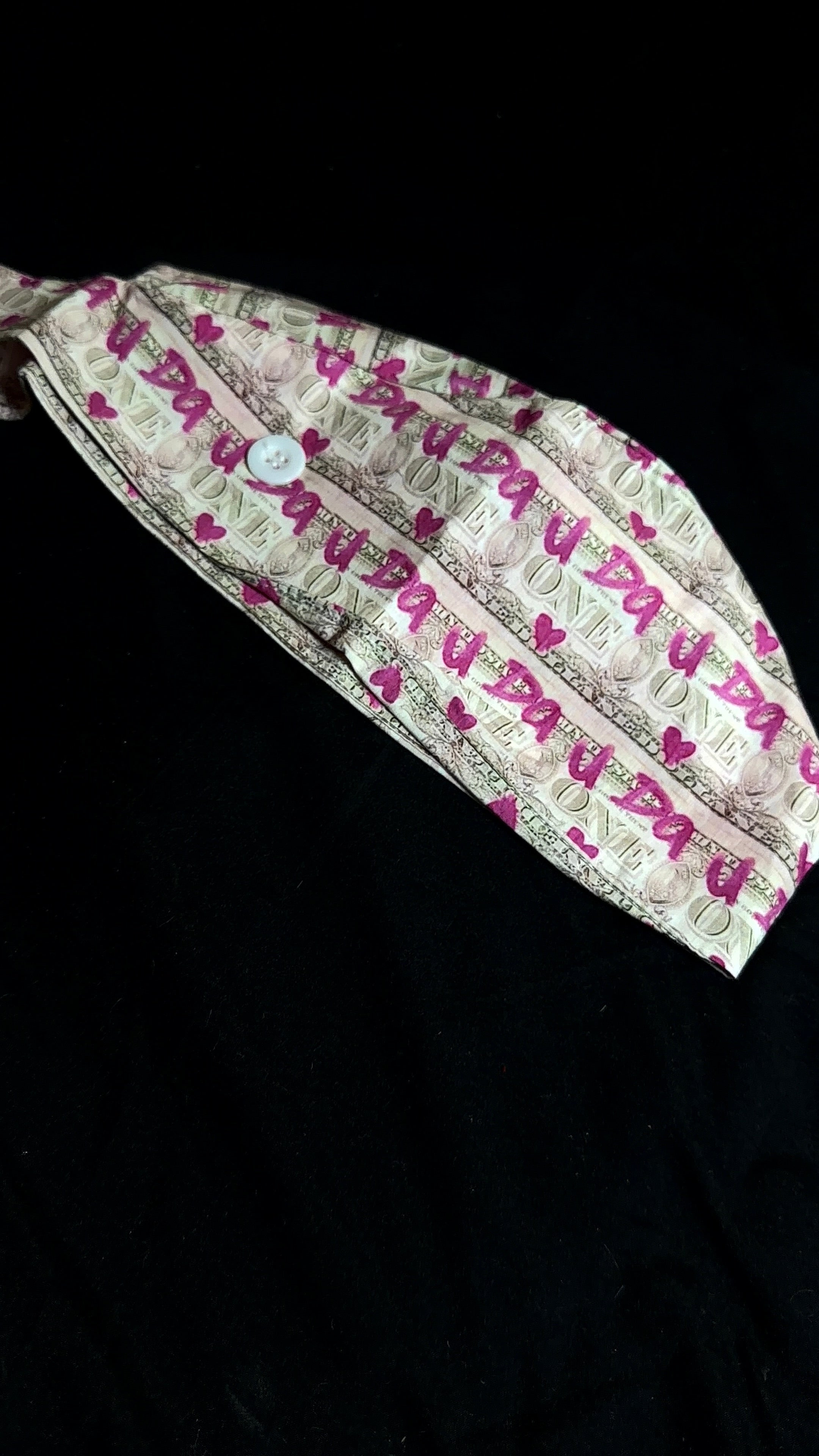 Money Satin Lined Scrub Cap