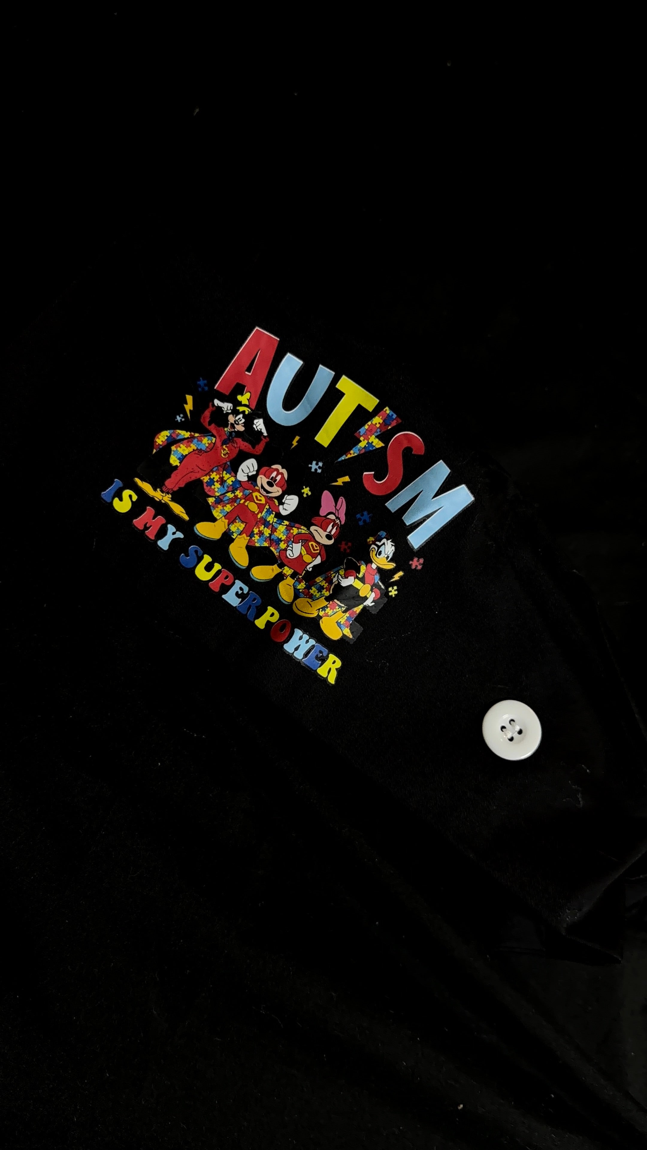 Autism Awareness Satin Lined Scrub Cap