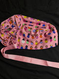 Pregnancy Satin Lined Ponytail Scrub Cap
