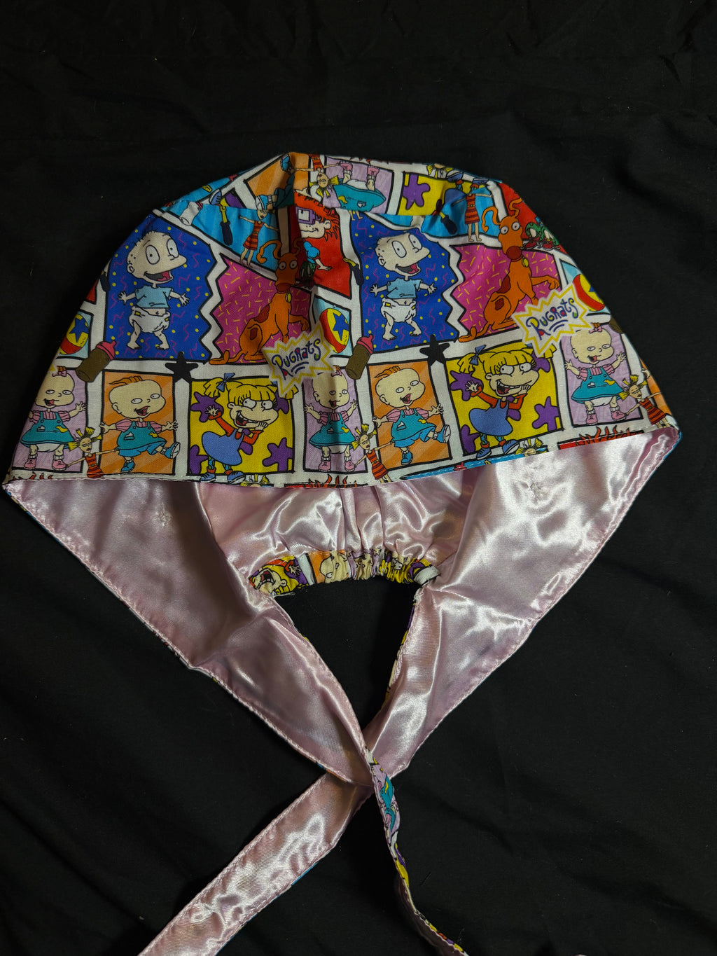 Rug Rats Satin Lined Scrub Cap