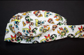 White Power Puff Girls Satin Lined Scrub Cap